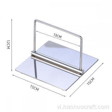 Giá đỡ khăn giấy dày bằng thép không gỉ thanh áp vuông